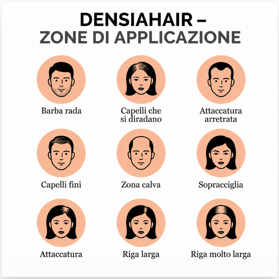 DENSIAHAIR™ — Polvere Effetto Volume Istantaneo