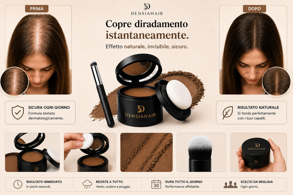 DENSIAHAIR™ — Polvere Effetto Volume Istantaneo